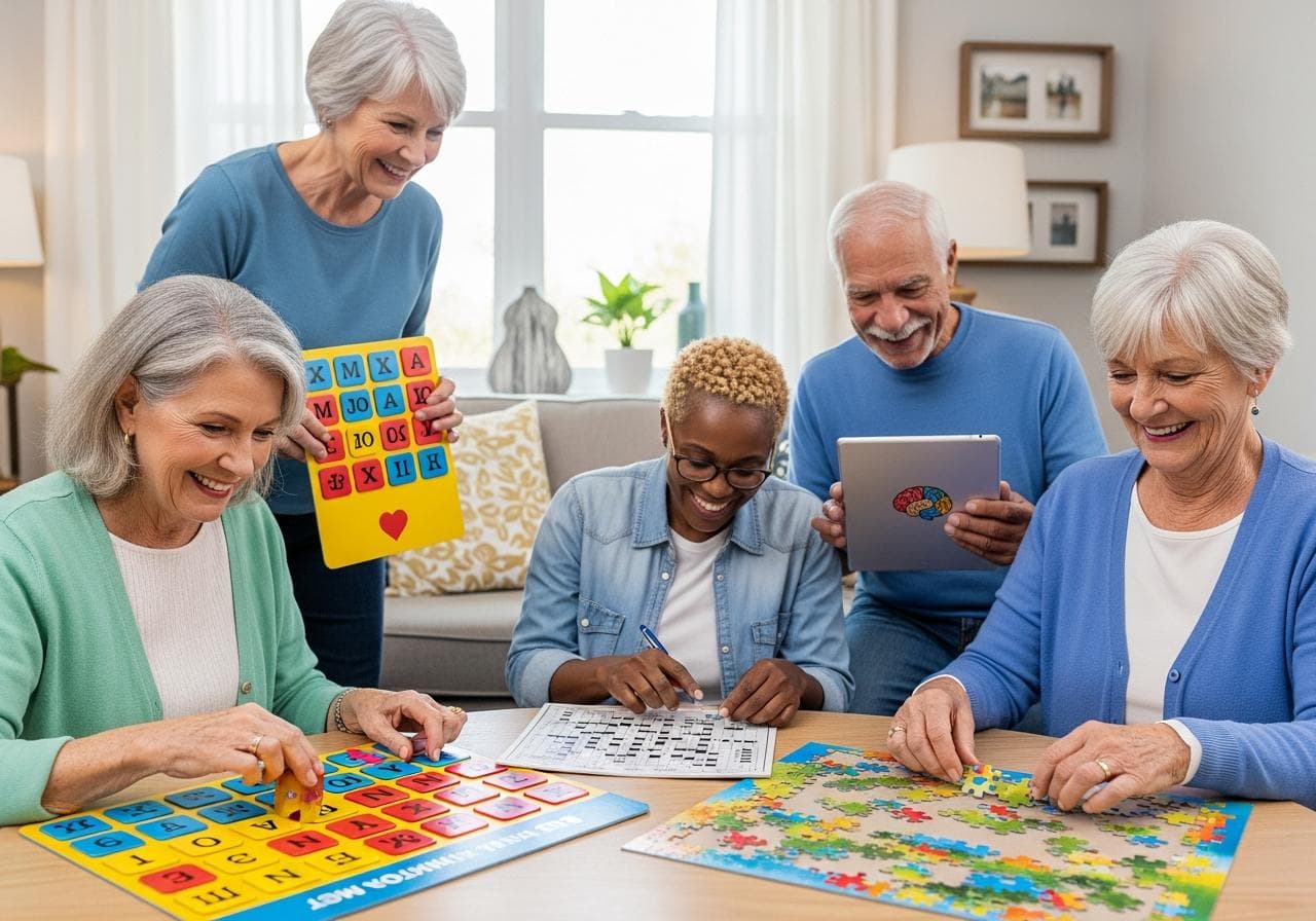 Brain Games For Seniors Stay Sharp