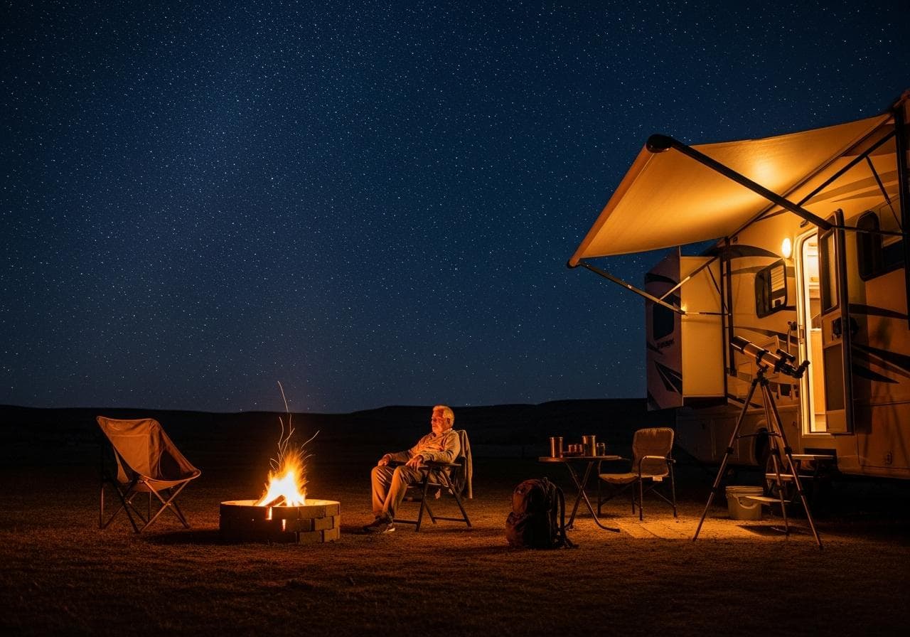 Camping Under The Stars