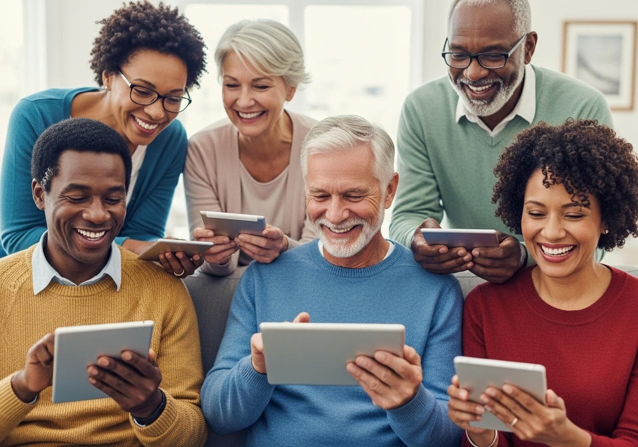 Elderly And Social Media Use