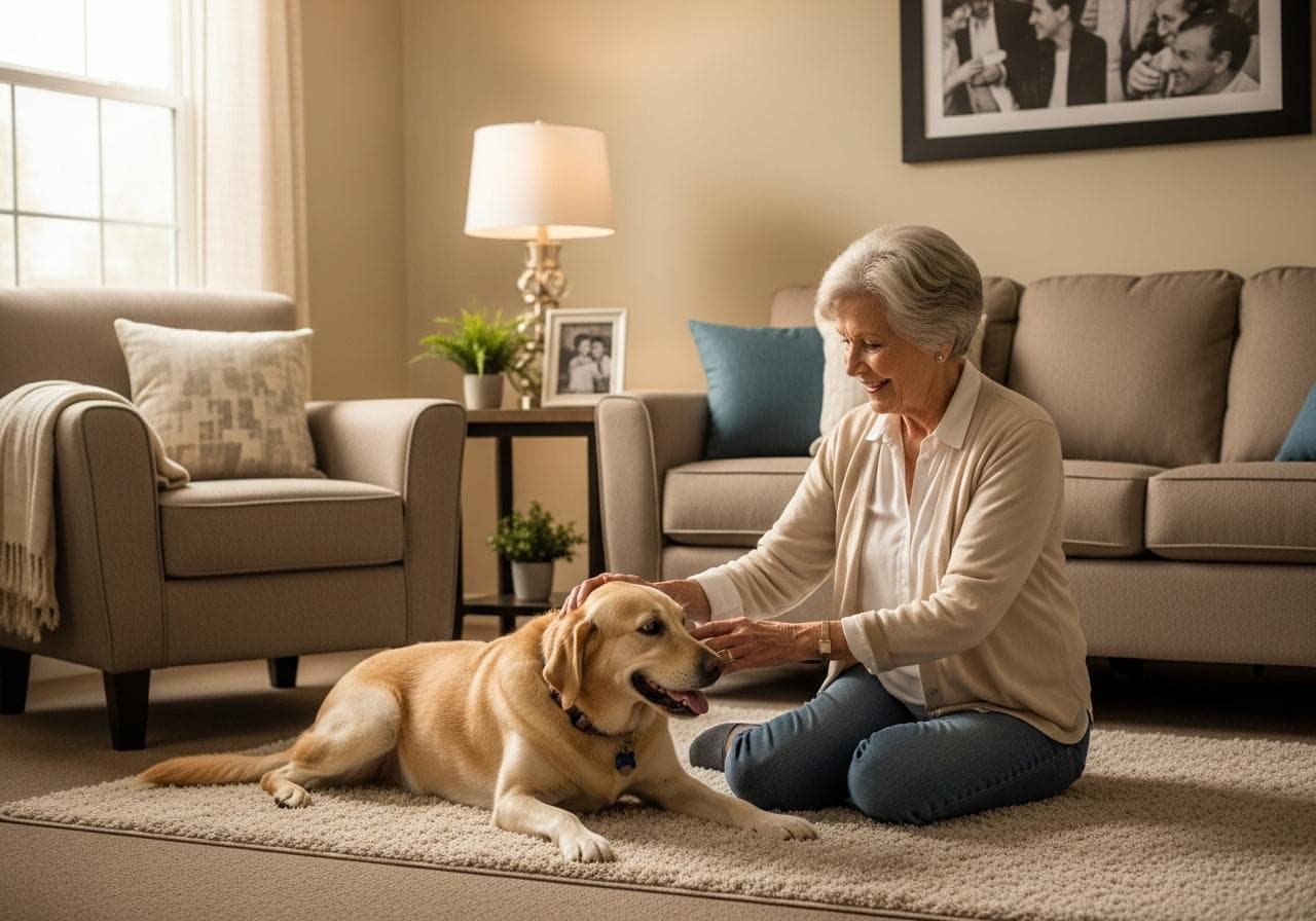 Senior Housing Pets Welcome
