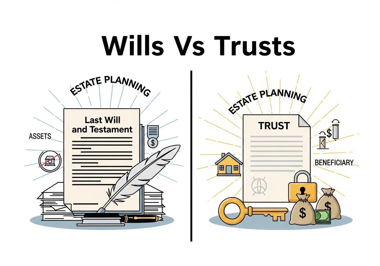 Wills Vs Trusts Key Differences